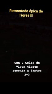 24K views · 239 reactions | La remontada épica de Tigres 3-2 al Santos de Torreón #futbol #Tigres | Tigres.net | Facebook