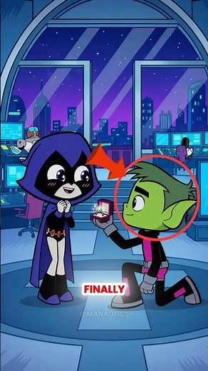 Beast Boy Finally Confessed to Raven! ❤️😱