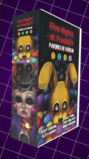 All types of Five Nights at Freddy's books 📚🤔