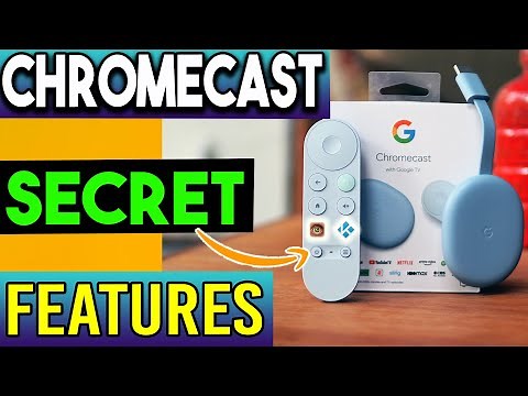 🔴CHROMECAST GOOGLE TV SECRET FEATURES