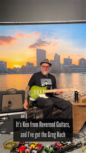 Ken tells us all about the Reverend Greg Koch Gristle ST. Now, you can win one! Go to https://www.gregkoch.com/win.html by November 4 and sign up! #reverendguitars #guitar #electricguitar #gregkoch | Reverend Guitars