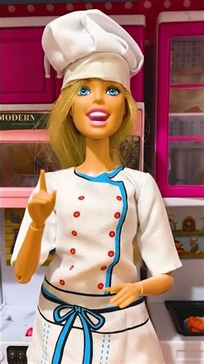 Mango Crunch Dessert! Make it with Barbie I#mango #dessert #barbie #food #baking #funny #cake #toys