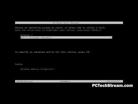 How to Create a Virtual Hard Disk To Boot Windows From a (VHD) File