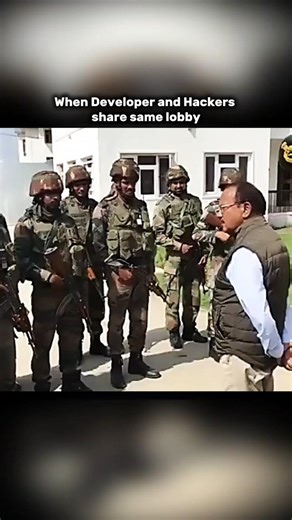When Developer and Hackers Share same Lobby (Indian Army) 🥶|| #shorts #military #viralshorts