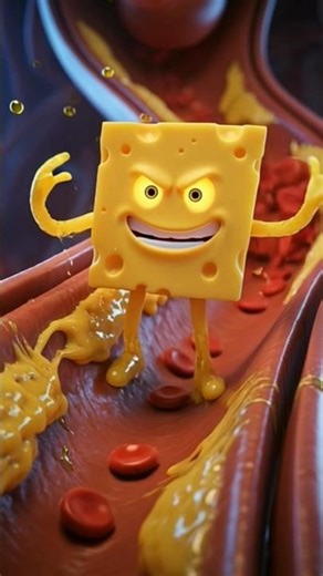 Chickpeas vs Processed Cheese: What Happens Inside You 😳 #shorts