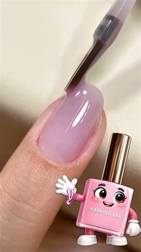 Qué es el Kapping gel? 💅🏻✨#nails #nailart #uñastutorial #uñasnaturales #uñashermosas #manicura