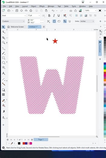 Coreldraw Use Pointillizer Tracking For More Tips