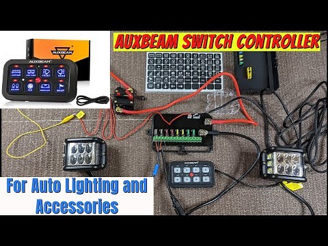 AUXBEAM 8 Switch Panel - How To Wire