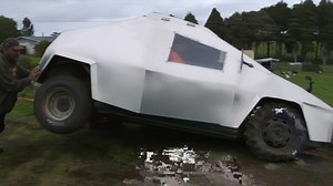 1M views · 7.4K reactions | A guy called Merv backed himself to build his own “Cybertruck” – made from sheet metal and the chassis of an old Toyota Vitz. His machine made headlines around the world and on Saturday it sold on Trade Me. | Seven Sharp | Facebook