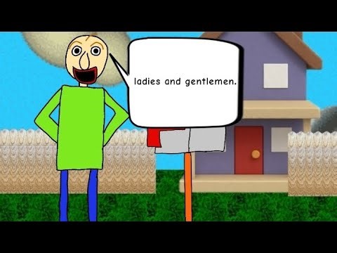 Baldi opens a mailbox