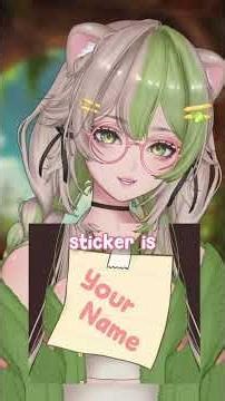 How to Add Sub Gift Names Stickers in VTube Studio