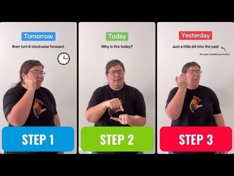 Tutorial: ASL Day Signs for Beginners | Easy-to-Memorize ASL