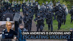 'The only reason protests are illegal is because Daniel Andrews made it so.' 'By making protests illegal he is responsible for the increase in violence that has occurred as a result, from police and from protestors. Daniel Andrews has escalated the violence that is occurring, and has occurred on both sides.' --------------------------------- This is a segment from a longform interview with Acting Senior Sergeant Krystle Mitchell of Victoria Police: https://youtu.be/0Kn6AFl5G1c Join our Town Hall