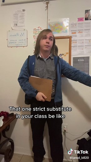 He don’t play around whatsoever. #fyp #comedy #xyzbca #fypシ #school #substitute