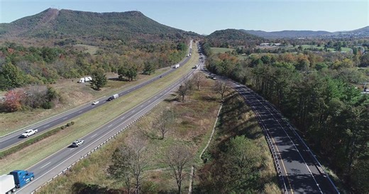 Interstate 81 widening project between exits 143 to 150