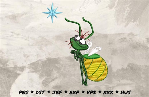 Princess and the Frog Embroidery Design – Firefly & Star Machine Embroidery Bundle (digital Download) - Etsy