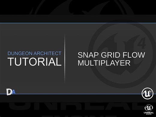 08-网格流地下城多人游戏支持 [Dungeon Architect 插件系列教程]