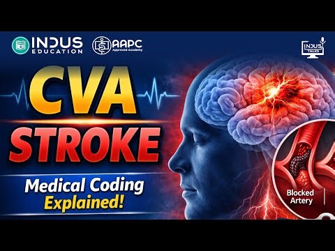 CVA (Stroke) Medical Coding Explained | ICD-10-CM Guidelines | CPC Exam Tips