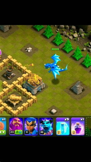 Clash of clans 1 Electro dragon Challenge attack strategy TH 13।#clashofclans #coc #electrodragon