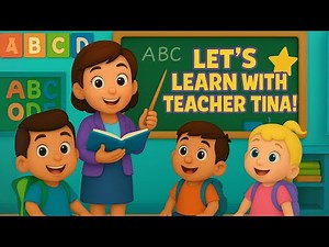 🎒 “Teacher Tina Teaches Me!” – Fun School Song for Kids | Learn with Community Helpers #teacher