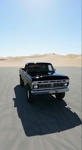 A Glimpse at the Classic Look of the 1973 Ford F250 Ranger! #classiccars