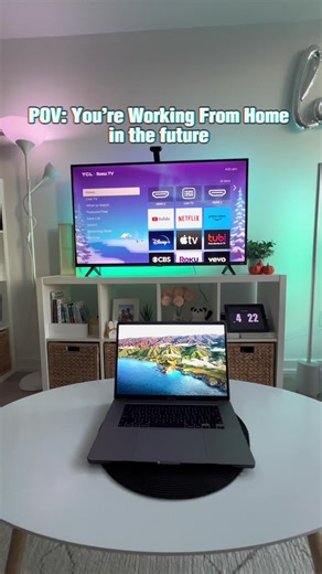 POV: Work From Home in the future 🧑🏻‍💻 @Meta Quest 3 virtual monitors with color passthrough🤩🥽 I can see myself actually using this feature Meta Quest 3 $499 #MetaQuest3 #Quest3 #MixedReality #MR #VR #AR #MetaQuest #desksetup #workspace #desksetups #macbook #desktour #wfh #setupinspiration #trend #trending