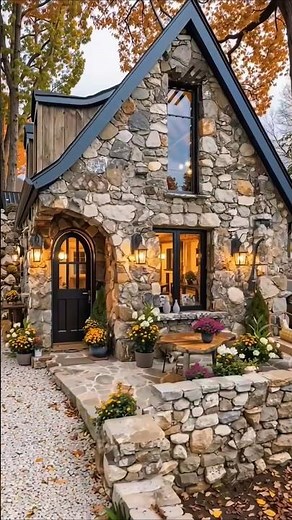 This Stone Cottage is a Rustic Masterpiece 🤯