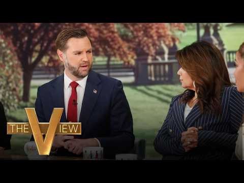 JD Vance Responds To Controversial Past Comments About Democrats | The View