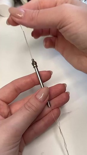 446K views · 10K reactions | Replying to @treefairy5 i usually stitch beads in lines and ... | Amber - ambroidering | Facebook