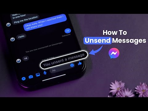 How to Unsend Messages on Facebook Messenger?