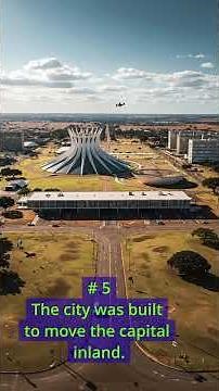 7 Interesting Facts about Brasilia // Pocket English with Tania #history #facts #travel