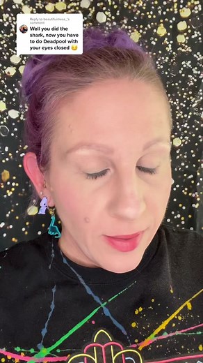 Blindfolded Deadpool Face Paint Challenge!