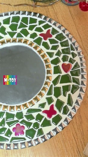 🎄 DIY Christmas Mosaic Mirror 🎄