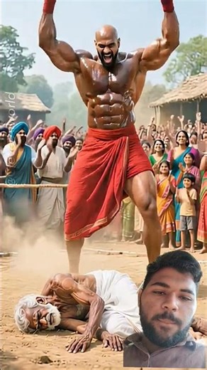 👴Grandfather Becomes Kusti pailwan 🤼‍♂️ With great Effort