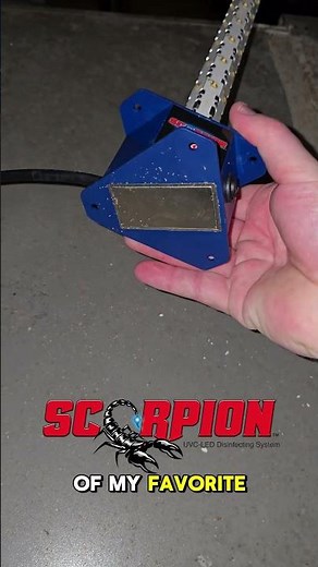 Kill mold, bacteria and viruses in minutes with the Scorpion