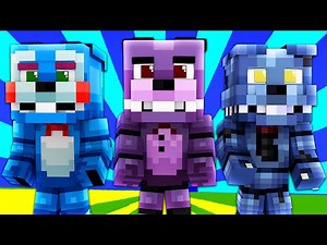 FNAF World - BONNIE SQUAD! (Minecraft Roleplay) Night 57