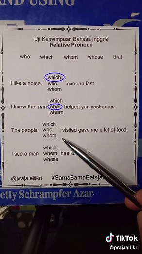 relative pronoun #merdekabelajar #samasamabelajar #taugasih