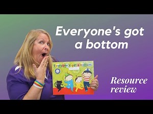 Delighful children's book 'Everyone's got a bottom'.