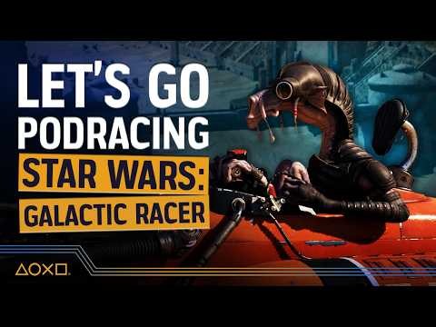 Now This is Podracing - Let's Play Star Wars: Galactic Racer | 4K PlayStation Gameplay