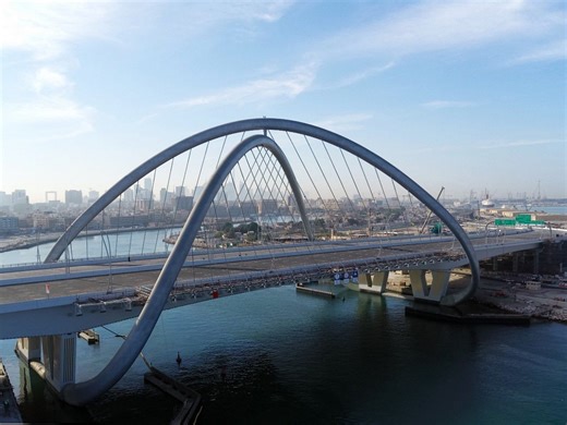 Video: Dubai's Infinity Bridge opens today; 6 traffic diversions for Shindagha Tunnel closure