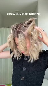 10K views · 100 reactions | heheh dragon braid is so cute but kind of time consuming! #hair #hairstyle #tutorial #shorthair #bob #Perfectlyeccentric | Perfectlyeccentric | Facebook