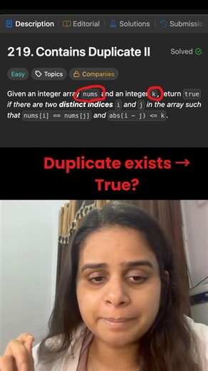 Not Just a Duplicate Problem 🤯 | LeetCode 219