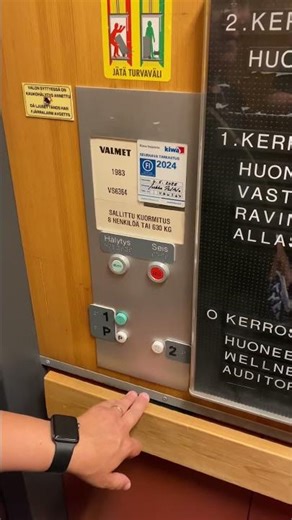 Valmet Elevator 1983 #1kcreator #elevator