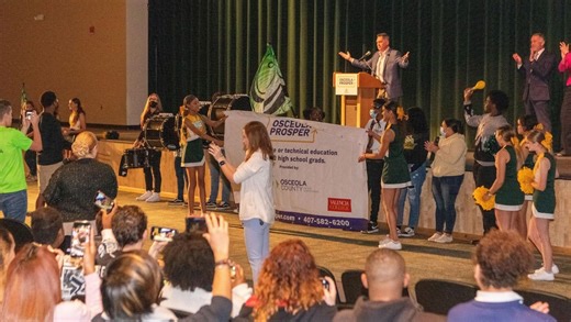 Osceola Prosper program helps students receive a college degree for free