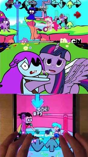 Pibby Corrupted Robin vs Little Pony - FNF Animation - Friday Night Funkin' #fnf