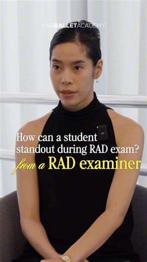 Yan Ballet Academy | “How can a dancer stand out during an RAD examination?” Let’s hear from Ms. Bianca, RAD Examiner and Senior Ballet Teacher at Yan Ballet... | Instagram