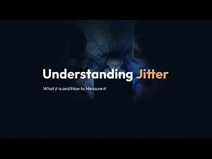 What is jitter, when testing your internet speed?