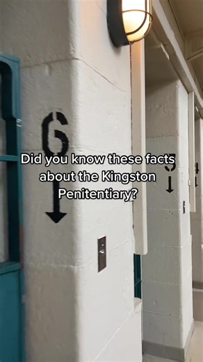 Did you know these facts about the Kingston Penitentiary? 🗝This year, @kingstonpentour will be offering four types of tours: Standard (French available), Extended, Architectural, and Film 🎥 Tours range from 1.5 to 2.5 hours. Learn more at kingstonpentour.com #ygk #kingstonontario #kingstoncanada #fy #fyp #foryou #explore #kingston #travel #ontario #adventure