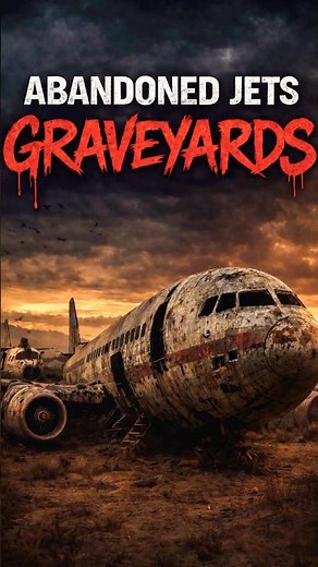 Inside the Massive Aircraft Graveyard! #aviation #shorts