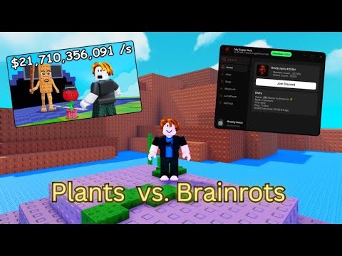 *New* Plants vs Brainrots Showcase